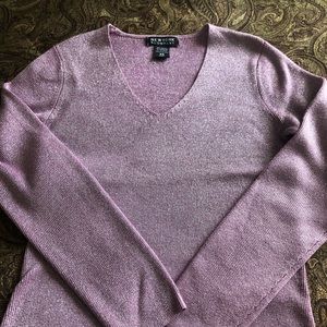 New York & Company sweater. Light purple.